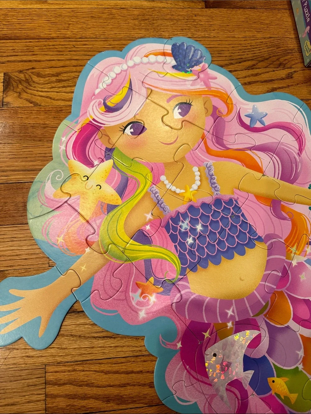 Magical Mermaid Floor Puzzle 3+